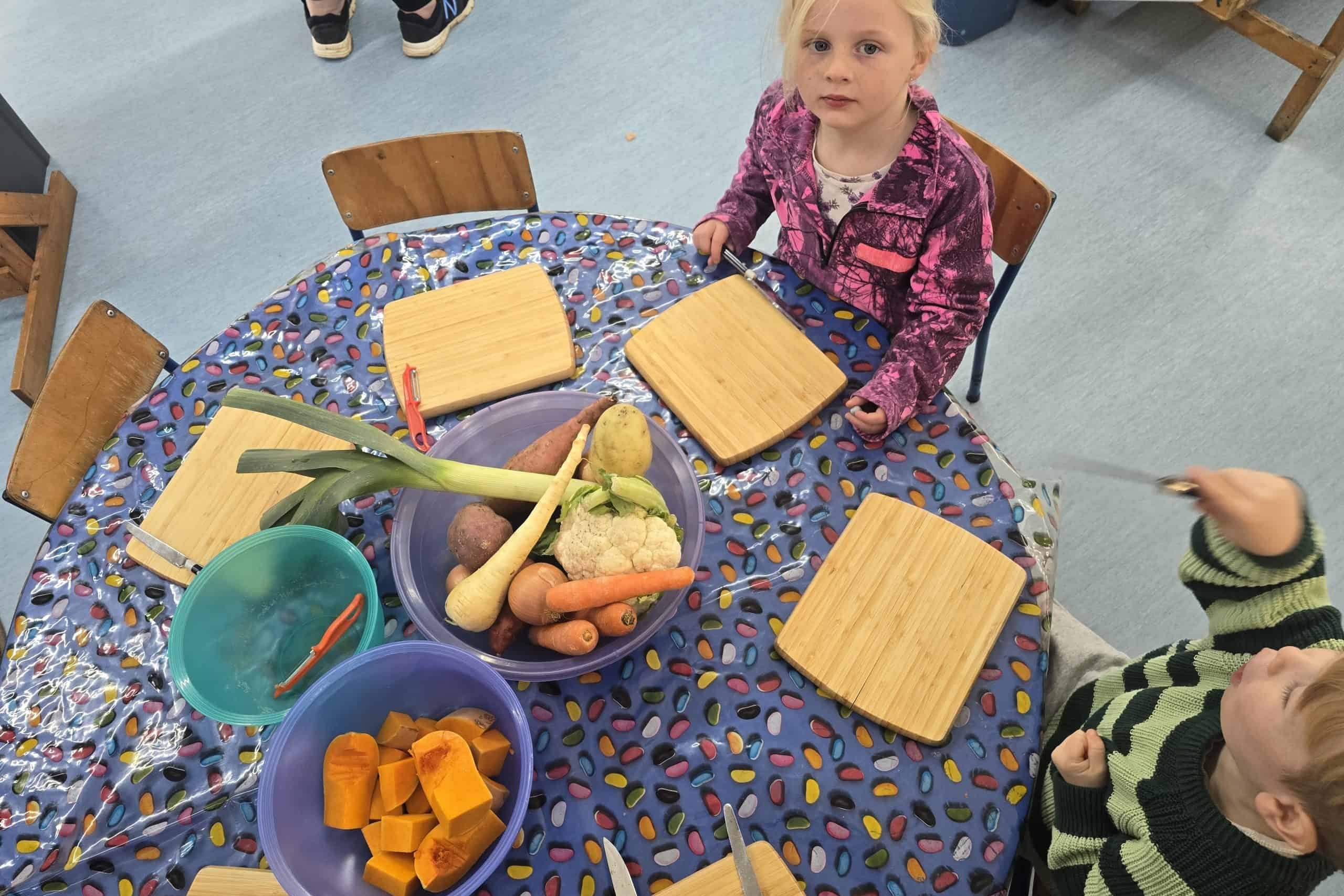Mason Ave Kindergarten Hua Whenua Soup 1